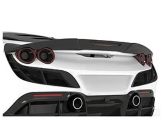1016 Industries Aero Rear Trunk Spoiler Carbon Fiber Ferrari F8 Tributo 2020-2021