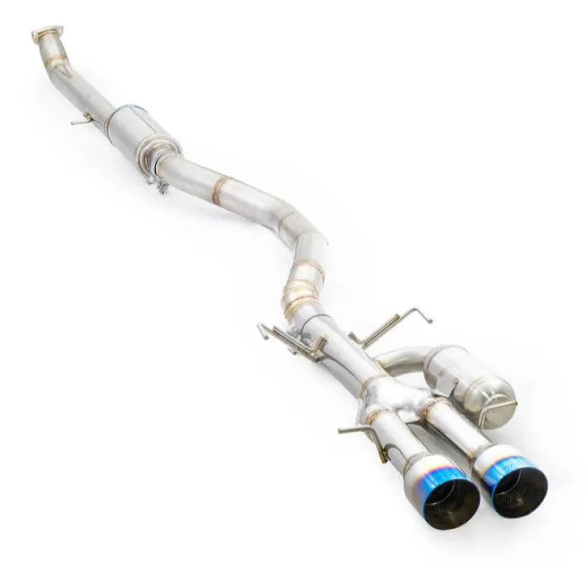 ARK D-TS Stainless Catback Exhaust w/ Burnt Tip Honda Civic Si Sedan 2017-2021
