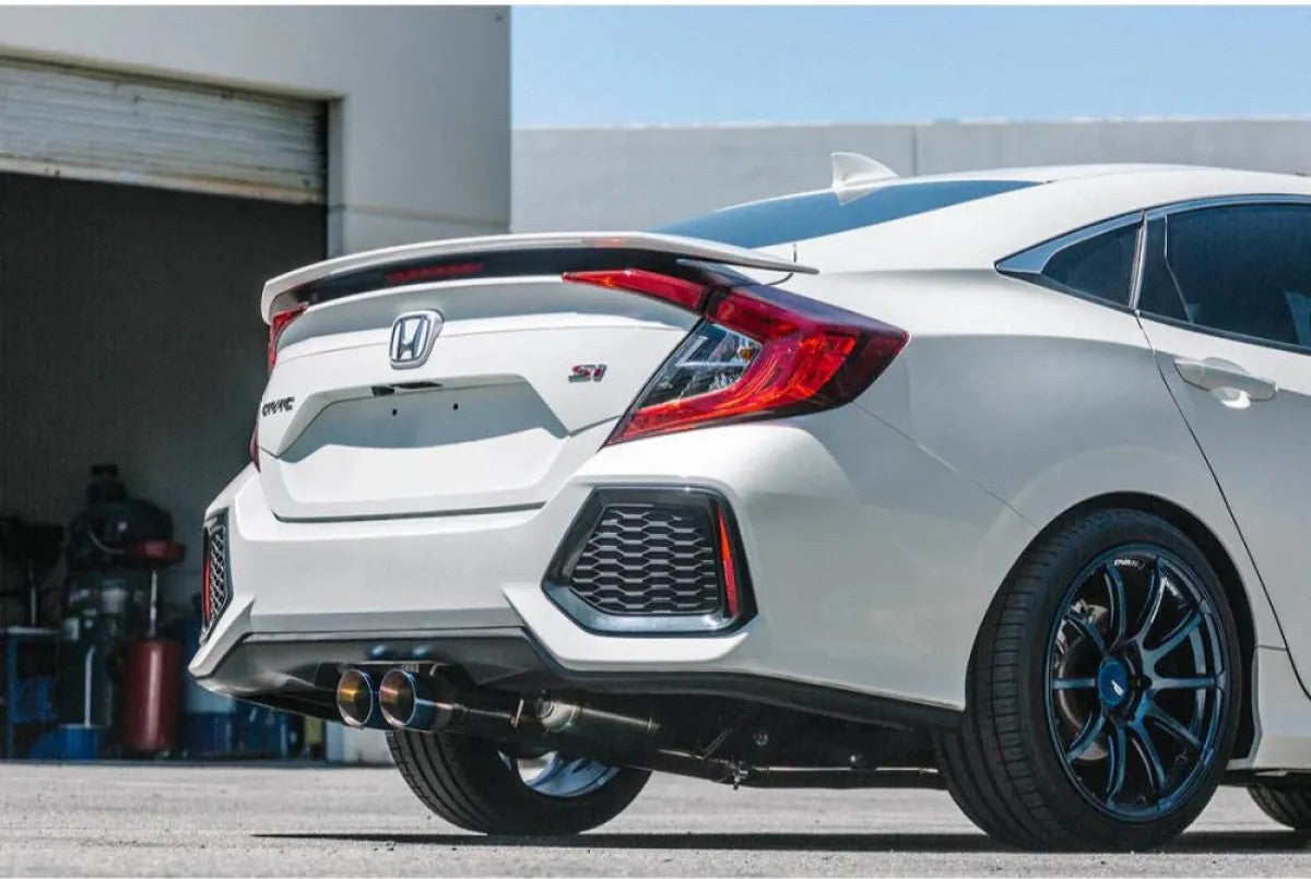 ARK D-TS Stainless Catback Exhaust w/ Burnt Tip Honda Civic Si Sedan 2017-2021
