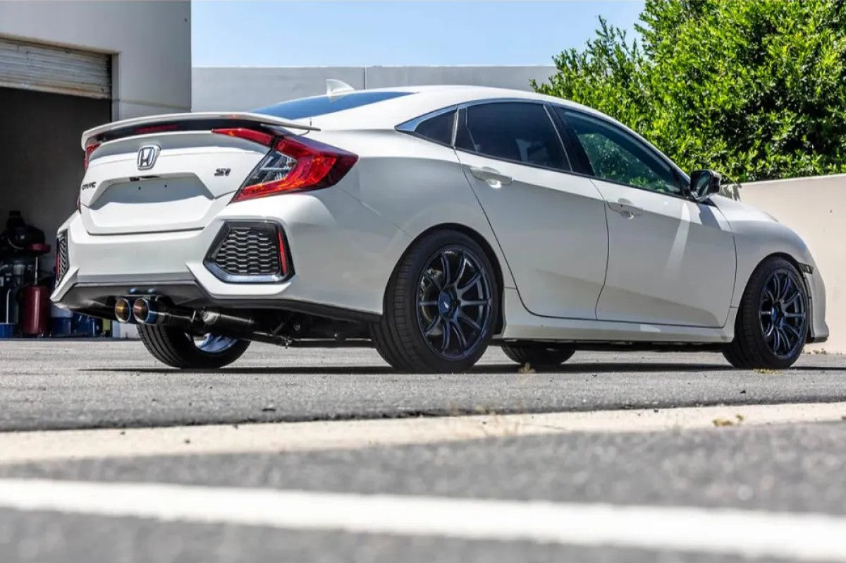 ARK D-TS Stainless Catback Exhaust w/ Burnt Tip Honda Civic Si Sedan 2017-2021