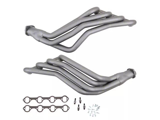 BBK 1-3/4-Inch Long Tube Headers; Titanium Ceramic (86-93 Mustang w/ 351 Engine Swap & Manual Transmission)