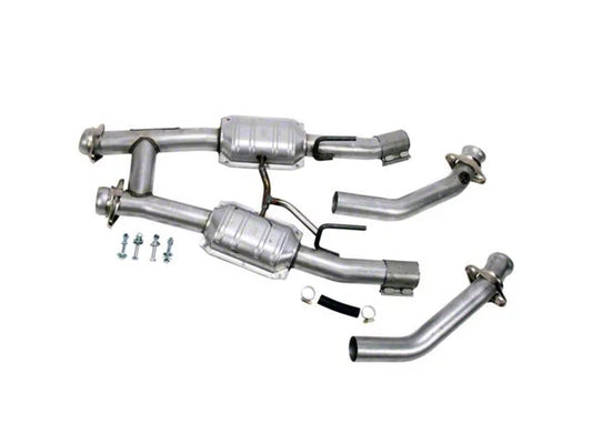 BBK Catted H-Pipe (86-93 5.0L Mustang)