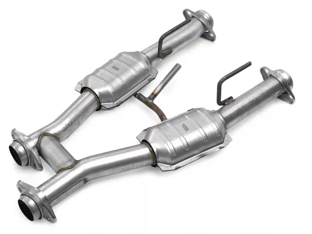BBK Catted H-Pipe (79-93 5.0L Mustang w/ Long Tube Headers & Manual Transmission)