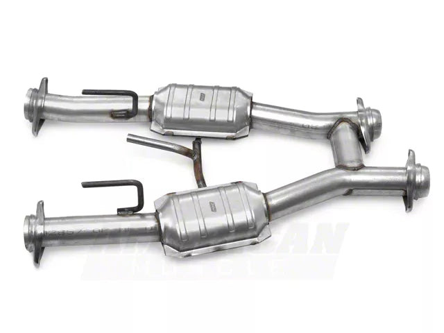 BBK Catted H-Pipe (79-93 5.0L Mustang w/ Long Tube Headers & Manual Transmission)