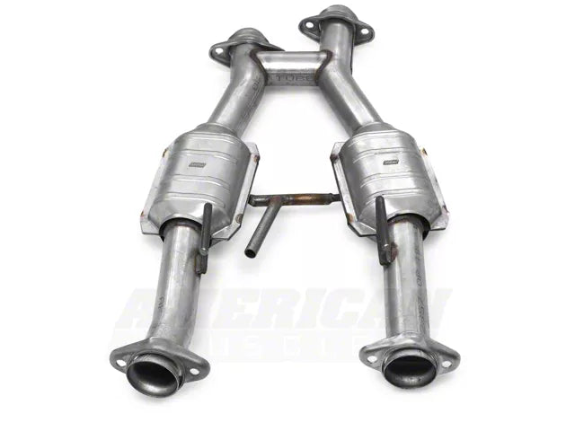 BBK Catted H-Pipe (79-93 5.0L Mustang w/ Long Tube Headers & Manual Transmission)