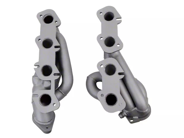 BBK 1-5/8-Inch Tuned Length Shorty Headers; Titanium Ceramic (96-04 Mustang GT)