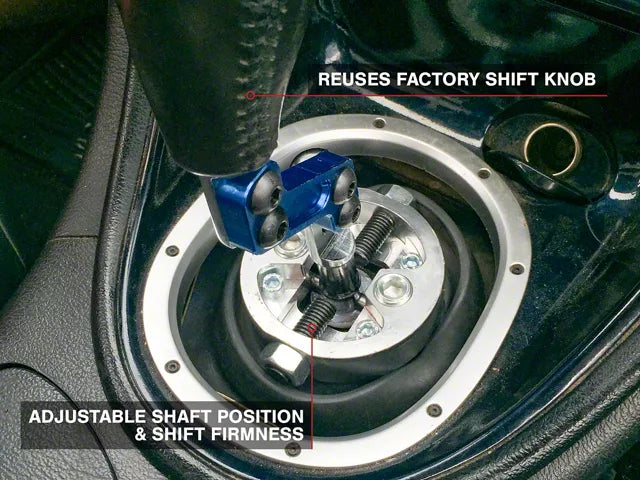 SR Performance Sport Short Throw Shifter for T-5/T-45 (83-Early 01 V8 Mustang; 93-99 Mustang Cobra; 94-04 Mustang V6)
